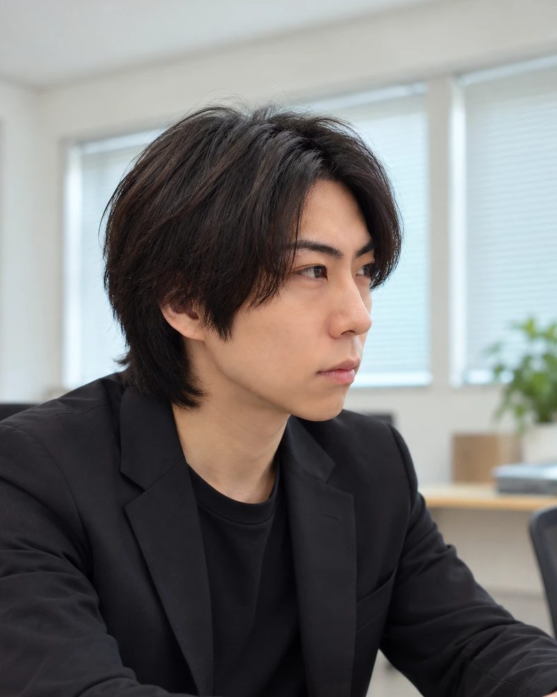 井上の横顔